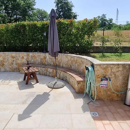 Sunny Garden With Pool Villa Loborika