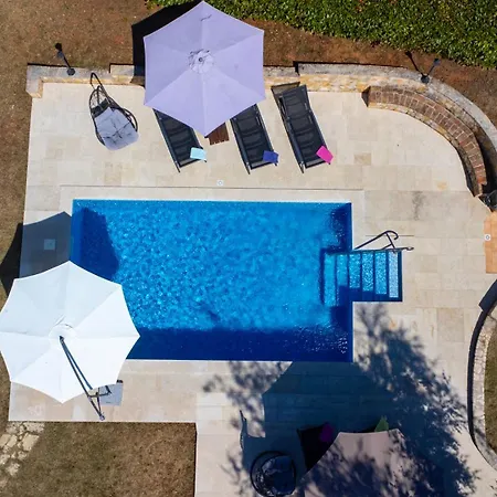 Sunny Garden With Pool