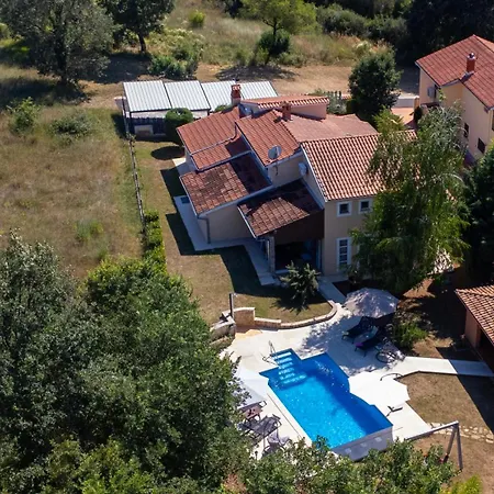 Sunny Garden With Pool Villa Loborika